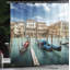 Ensemble de rideau de douche et crochets italiens-44246052