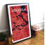 Stockholm City Map - No Frame Print-96667987