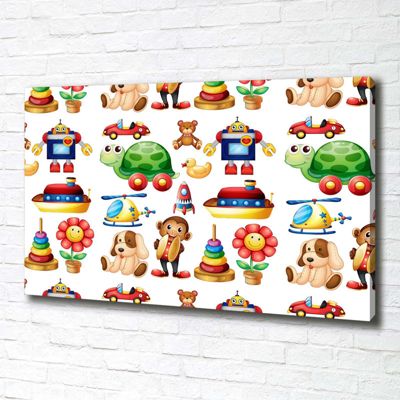 Toys - No Frame Print on Canvas