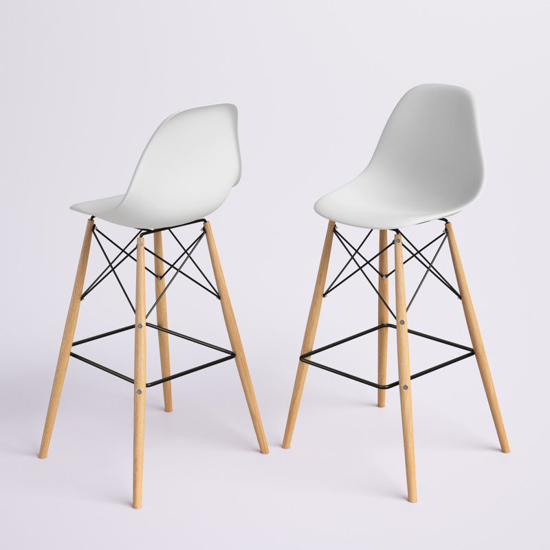 Tabouret Pyramid, Blanc