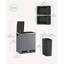 Steel Step On Multi-Compartment Rubbish & Recycling Bin-1595479694-1518068542
