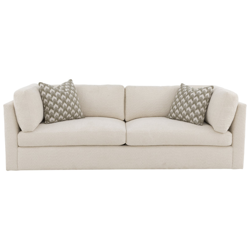Sebastian Sofa, Linen, 32" H x 89.5" W x 38.5" D