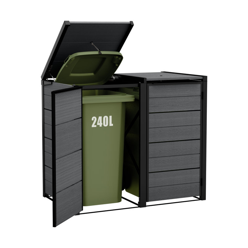 Keter 240L Bin Hideaway - Grey