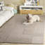 Tapis d'intérieur à motif géométrique touffeté à la main 401 po Frespech-376901430