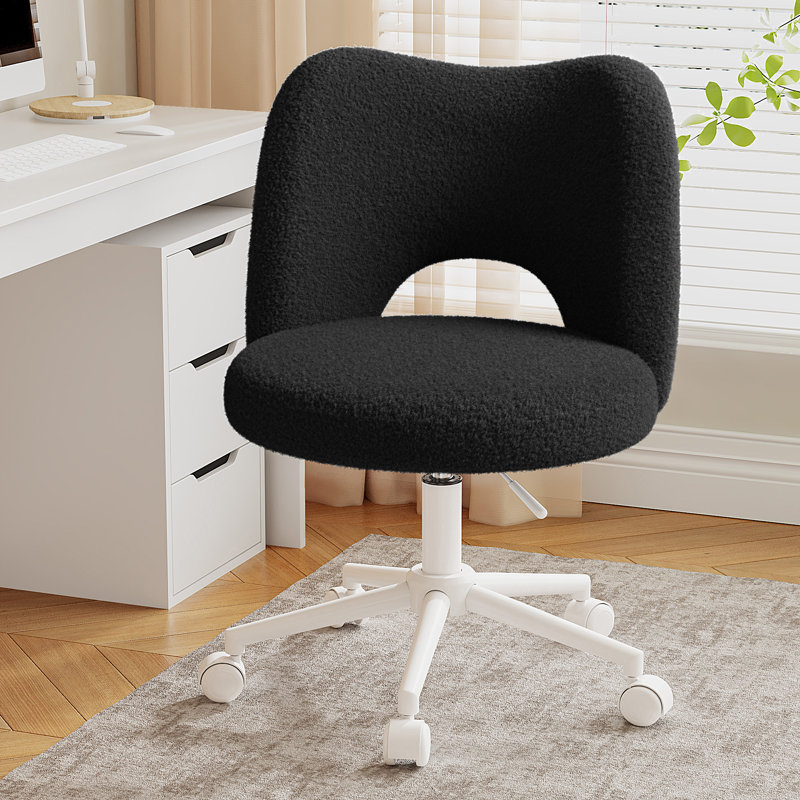  Chaise de bureau Teddy Vanity, Noir