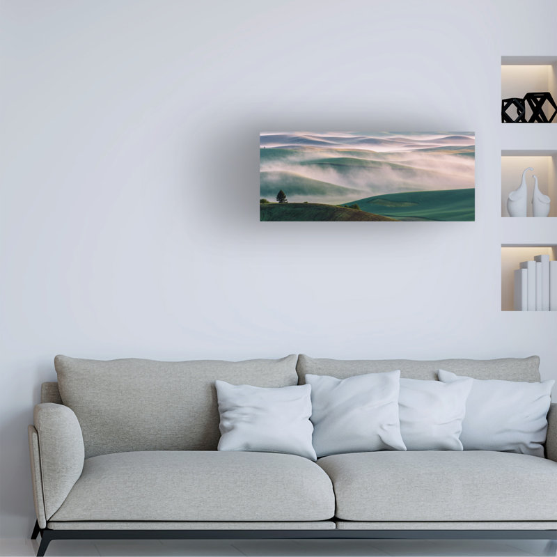 Œuvre d'art sur toile, Randy, H 10 po x l 24 po
