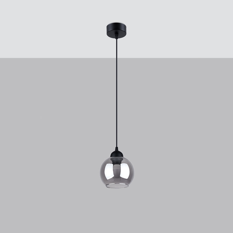 Pendant lamp Bonia 1 black