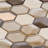 Emperador Marble Mosaic Sheet Tile-67086006