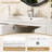 36'' Floating Bathroom Vanity With Ceramic Sink-560703594
