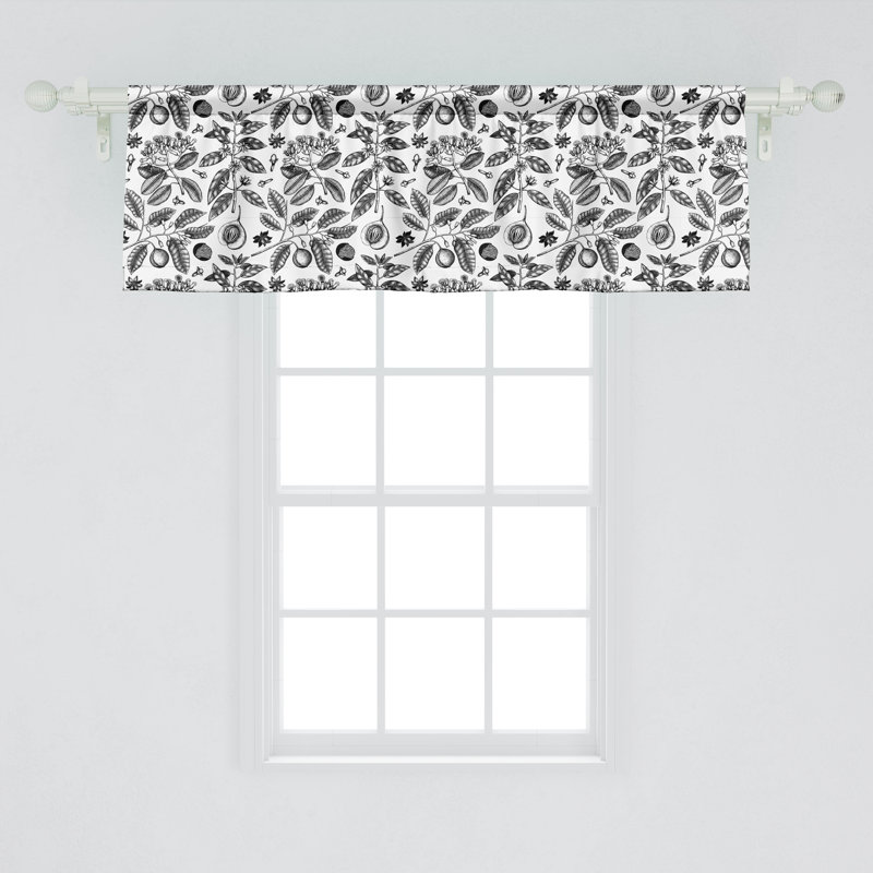 Ensemble de 2 cantonnières Ambesonne Nature Art, L 54 po x L 18 po
