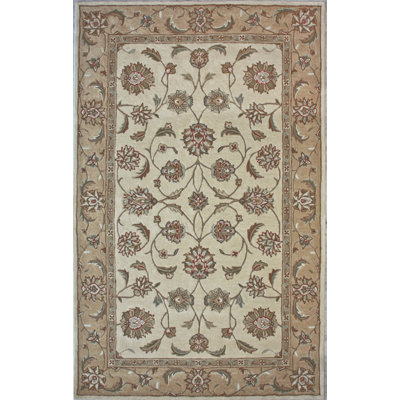 Tapis beige Eli-Joseph Garden