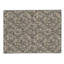 Tapis intérieur / extérieur rectangulaire en polyester tissé à la machine noir / brun-1684721467