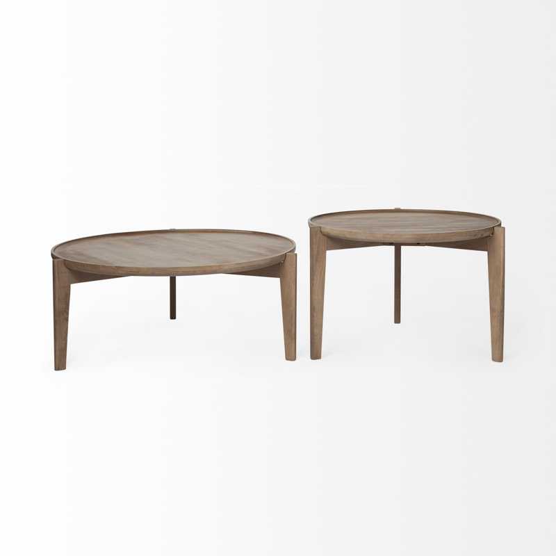 Shepler Solid Wood Nesting Coffee Table