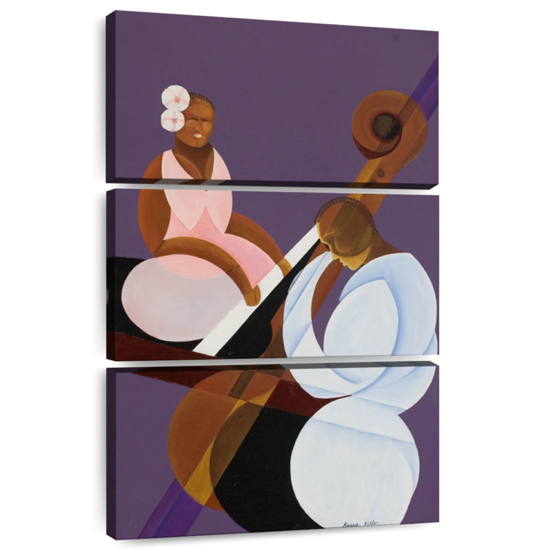 Abarca Lavender Jazz, 50" H x 32" W