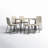 Mossman 6 - Person Four Leg Dining Set-761074701