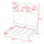 Space-Saving Queen Murphy Bed with Cabinet-1204140168