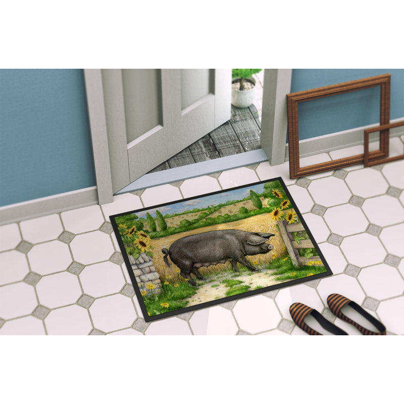 Tapis d'extérieur antidérapant Devona, Rectangle 2 pi x 3 pi