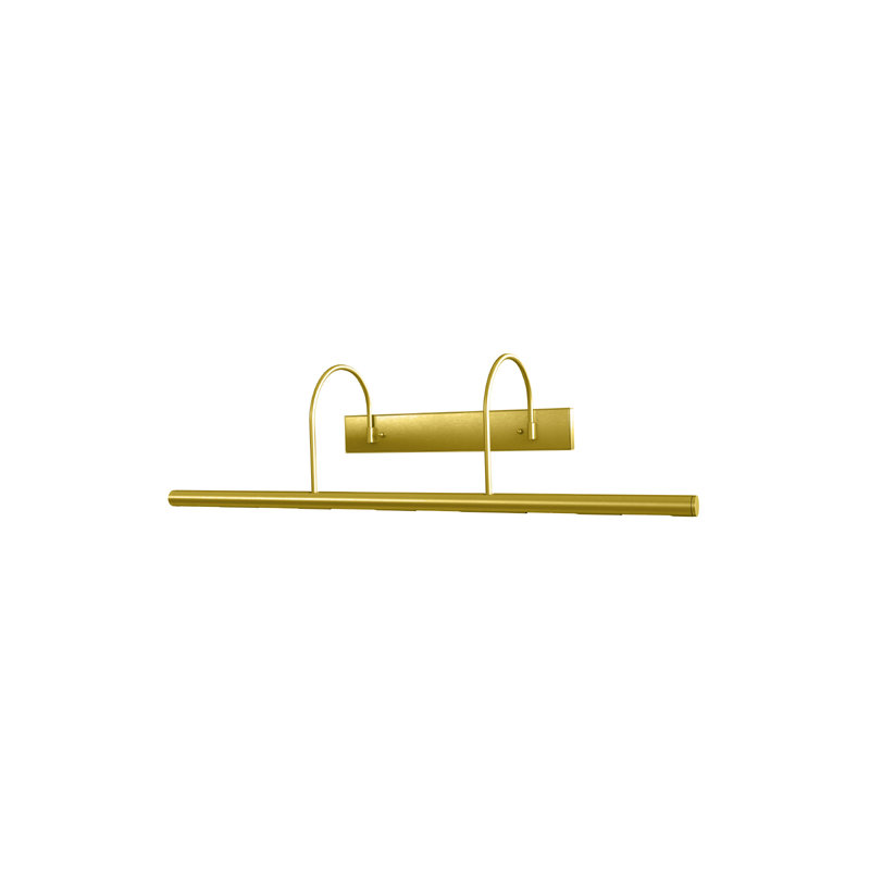 Wall Mounted Picture Light, Satin Brass