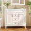 Meuble-lavabo moderne 36 po avec lavabo supérieur-269846823