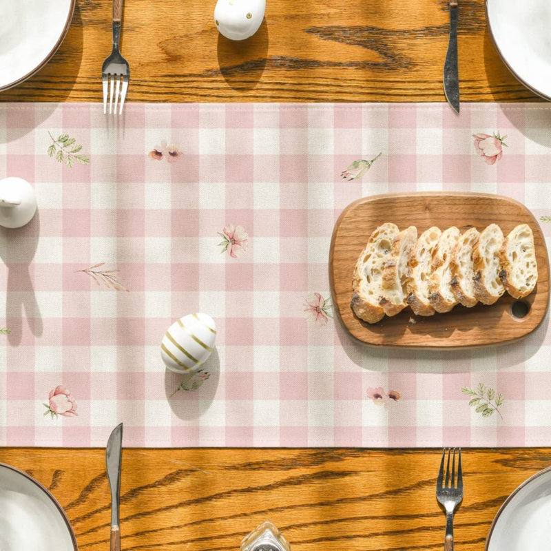 Chemin de table Fracine, Rose