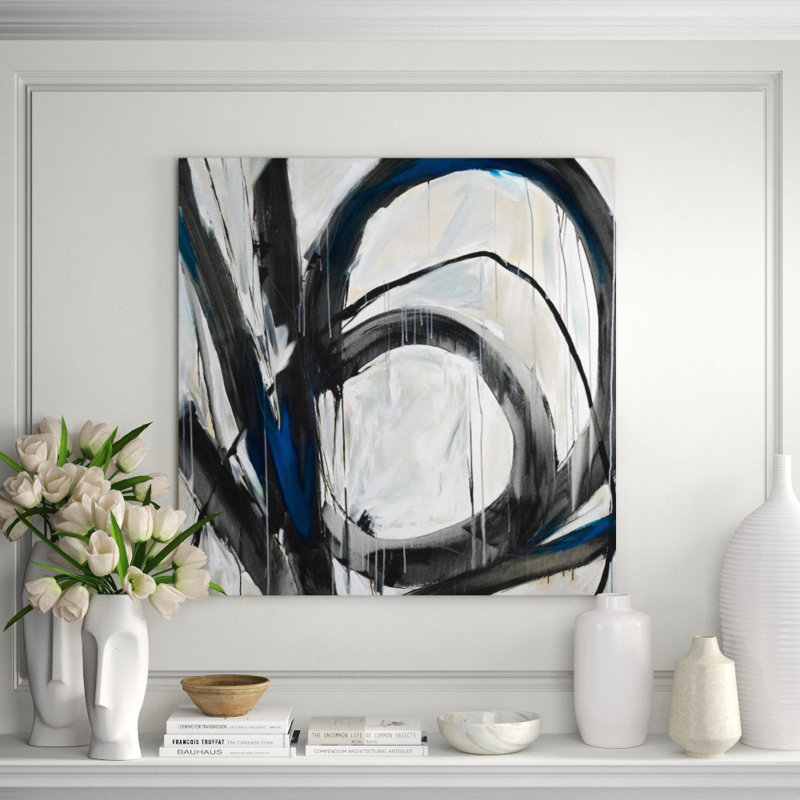 Slumber II Painting by Sara Brown, 40" H x 40" W x 1.5" D, Image Brush Gel