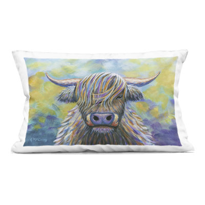 Coussin Highland Cow