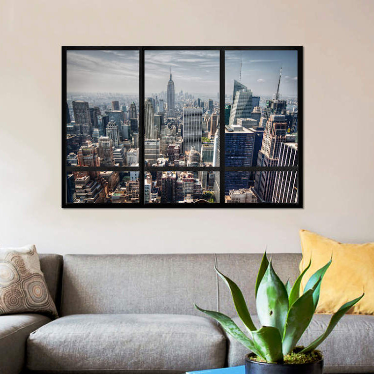 Print on Canvas, 101.6 cm H x 66.04 cm W x 3.175 cm D, No Frame