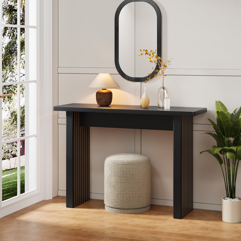43.31'' Console Table, Black