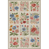 Solari Floral Indoor/Outdoor Rug