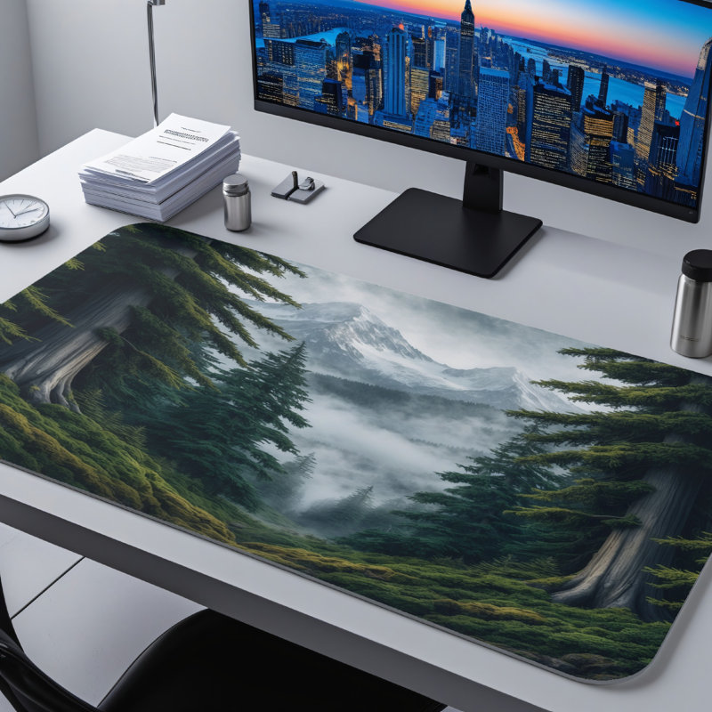 Polyester Desk Pad, 23.6x13.8