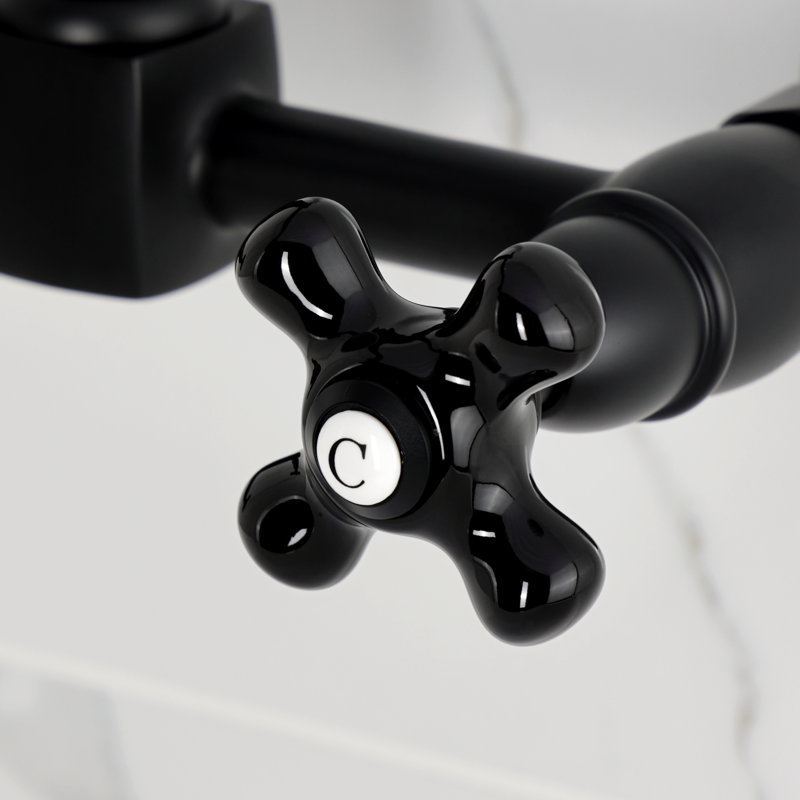 Robinet de pont Duchess, Noir mat