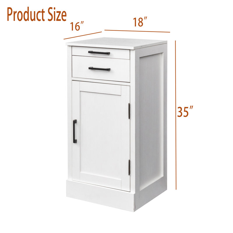 Faydean Standard Wine Bottle Rack in White