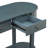 Elegant Retro Console Table With Curved Design And Smooth Glaze-123005111