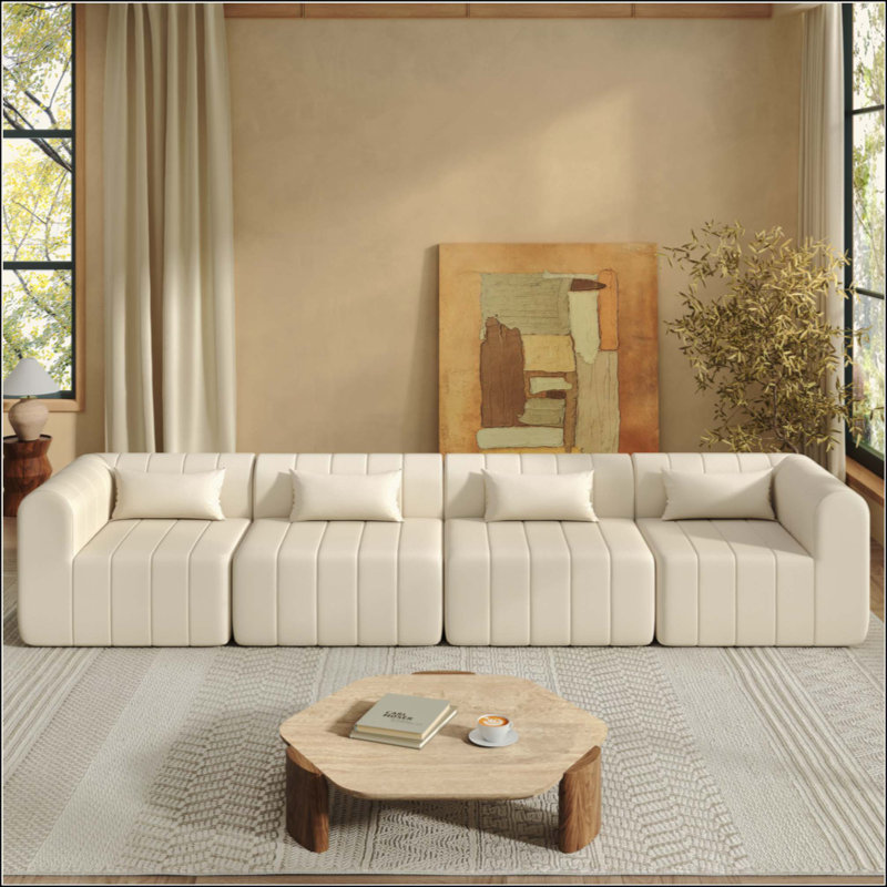 Canapé modulaire Boneless, Beige