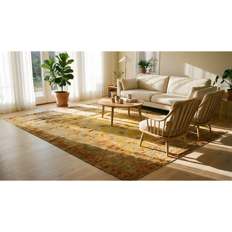 Tapis turc Oushak Rare