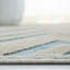 Tapis taupe / turquoise Haileymarie-20237752