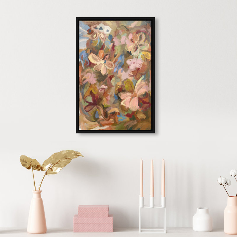 Moving Eden II Print by Oliver Gal, 25"H x 17"W, Black Floater Frame