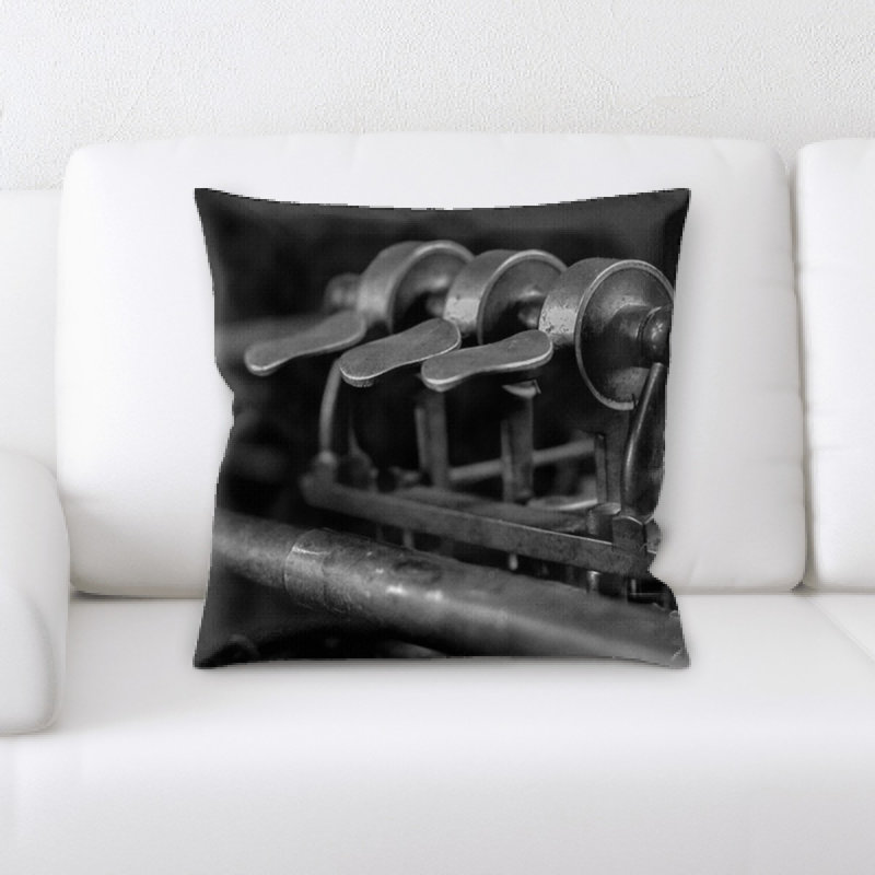 Microsuede Reversible Throw Pillow