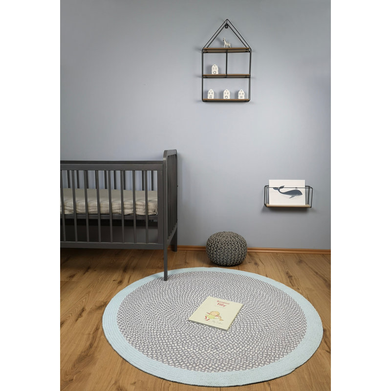 Breccan Cotton Blue Indoor Rug