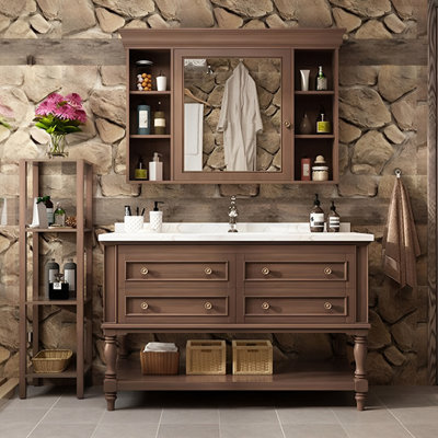 Armoire de salle de bain de style américain