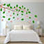 Décalcomanie murale feuilles d’arbre à fleurs