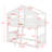 Twin Over Twin House Bunk Bed With Ladder-841513842