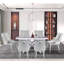 Chaise parsons en velours touffeté Javert-1588408585-1588408586