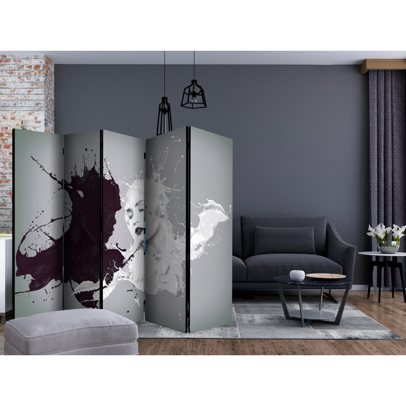 Charisma 225cm W x 172cm H 5 - Panel Folding Room Divider