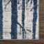 Tapis rayé bleu / gris Abani-436843203
