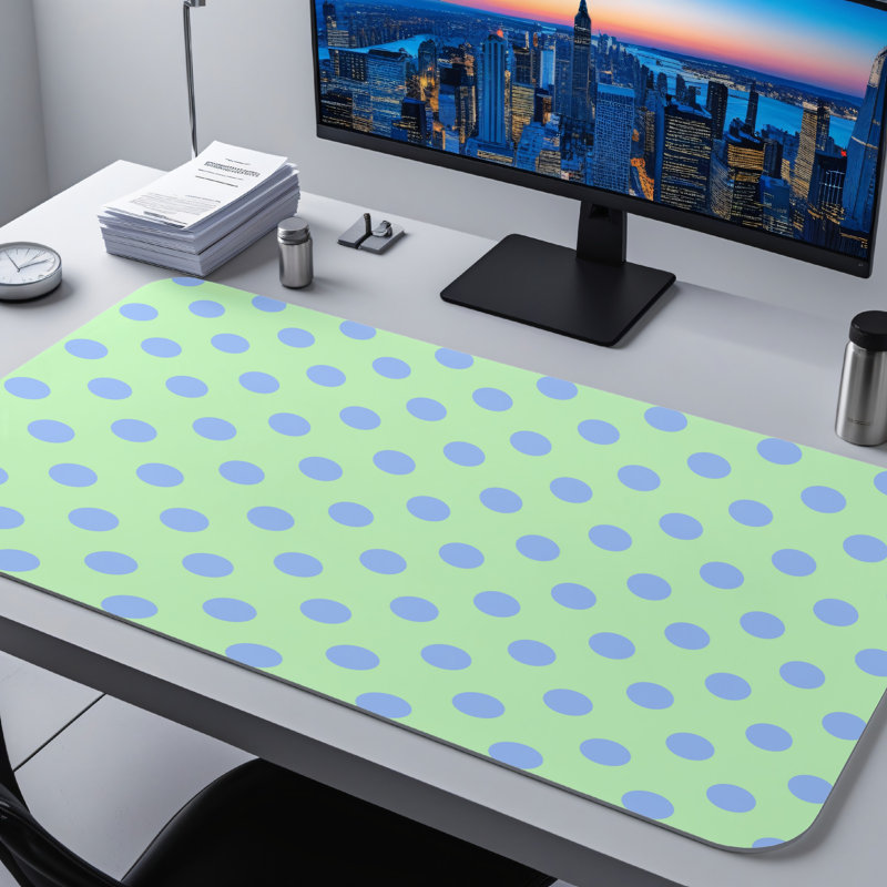 Polyester Desk Pad, 31.5x15.5