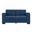 Causeuse de salon de style moderne en tissu 67,7 po, canapé à accoudoirs carrés avec porte-gobelet, canapé de rangement, polyester rembourré.-1607029767