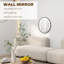 Maralee Aluminium Alloy Round Mirror