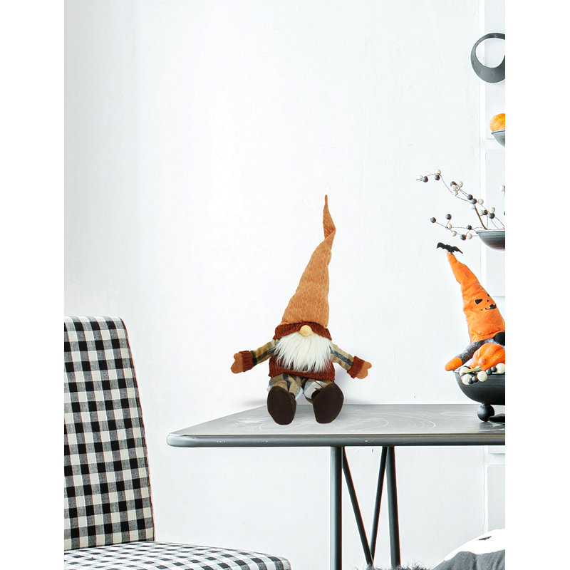 Figurines décoratives de Noël gnome barbu