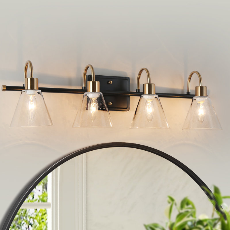 4-Light Dimmable Modern Vanity Light 